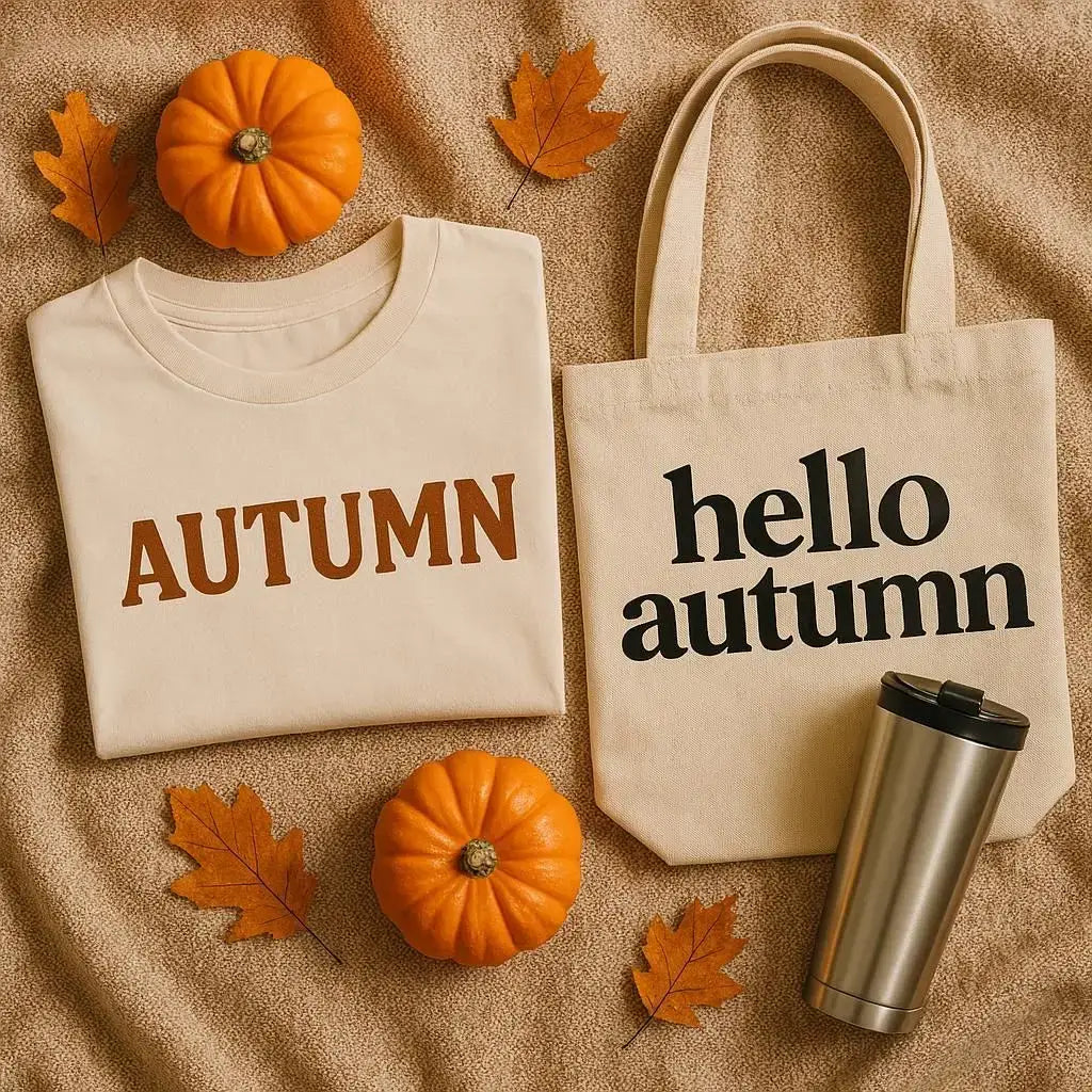 🍂 Fall Fashion Meets Function: Pairing Your Tote, Tee, and Tumbler
