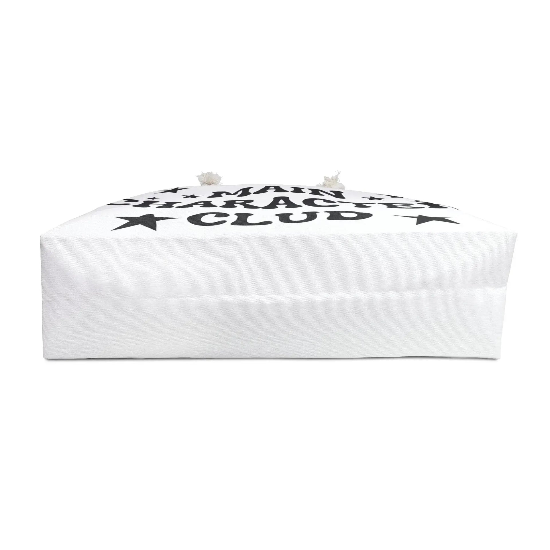 White box with 'MAIN CHARACTERS CLUB' text on a white background