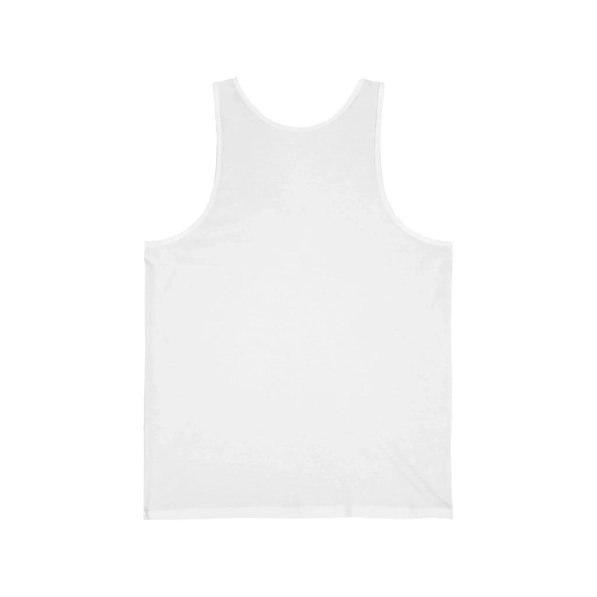 White tank top on a white background