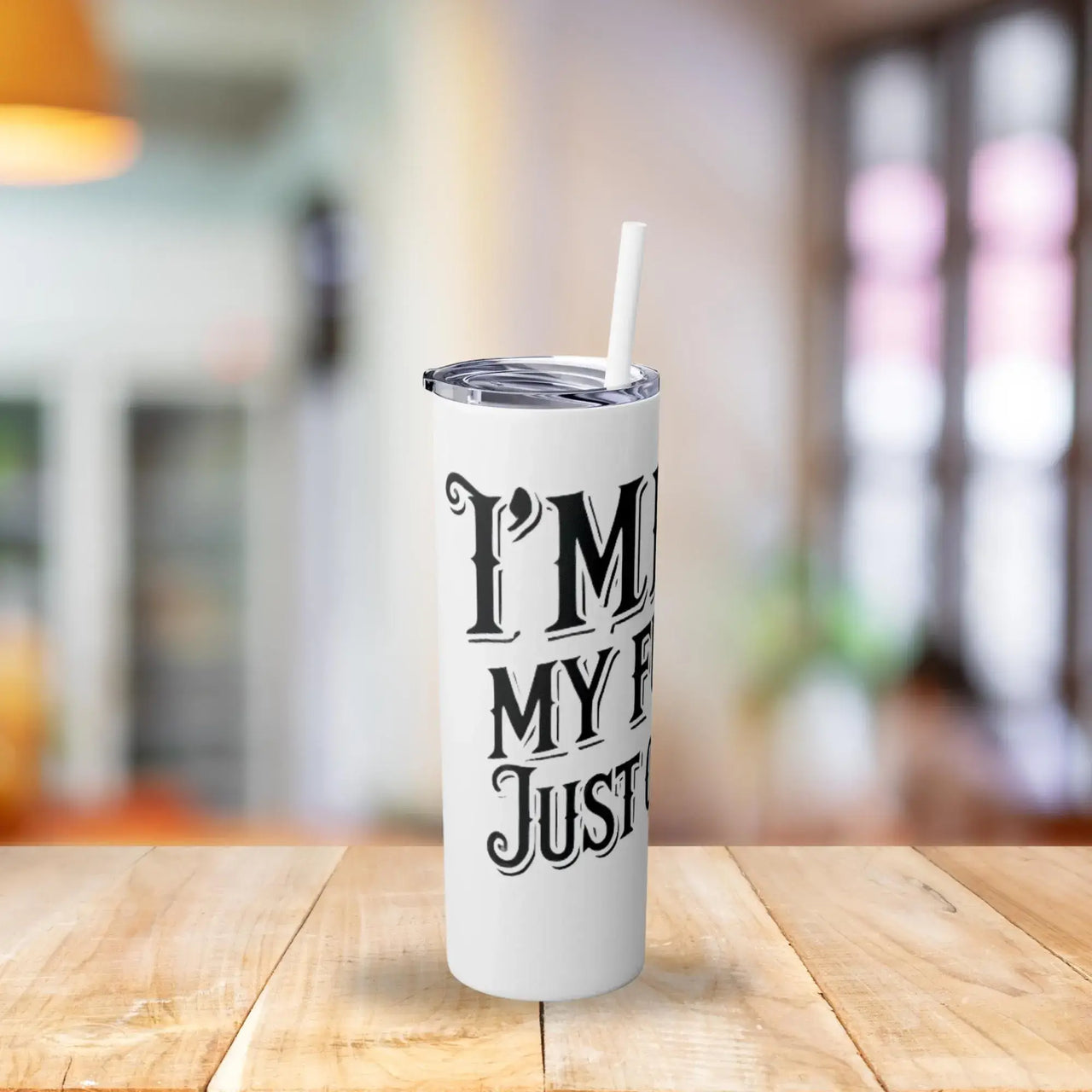 I'm Rich Tumbler | 20oz Stainless Steel Cup with Funny “Funds on Hold” Quote